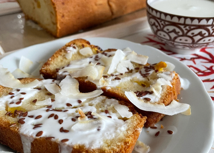 Plumcake alle pesche